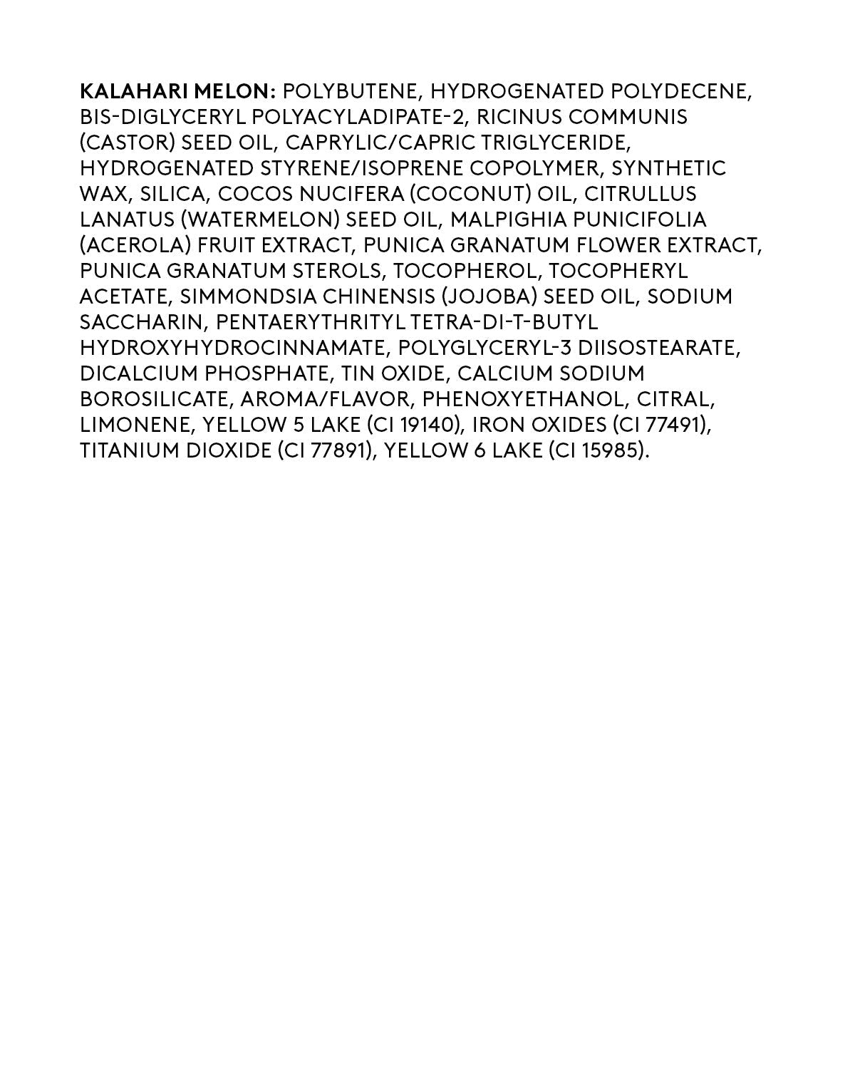 Plush Puddin' Intensive Recovery Lip Mask — Kalahari Melon