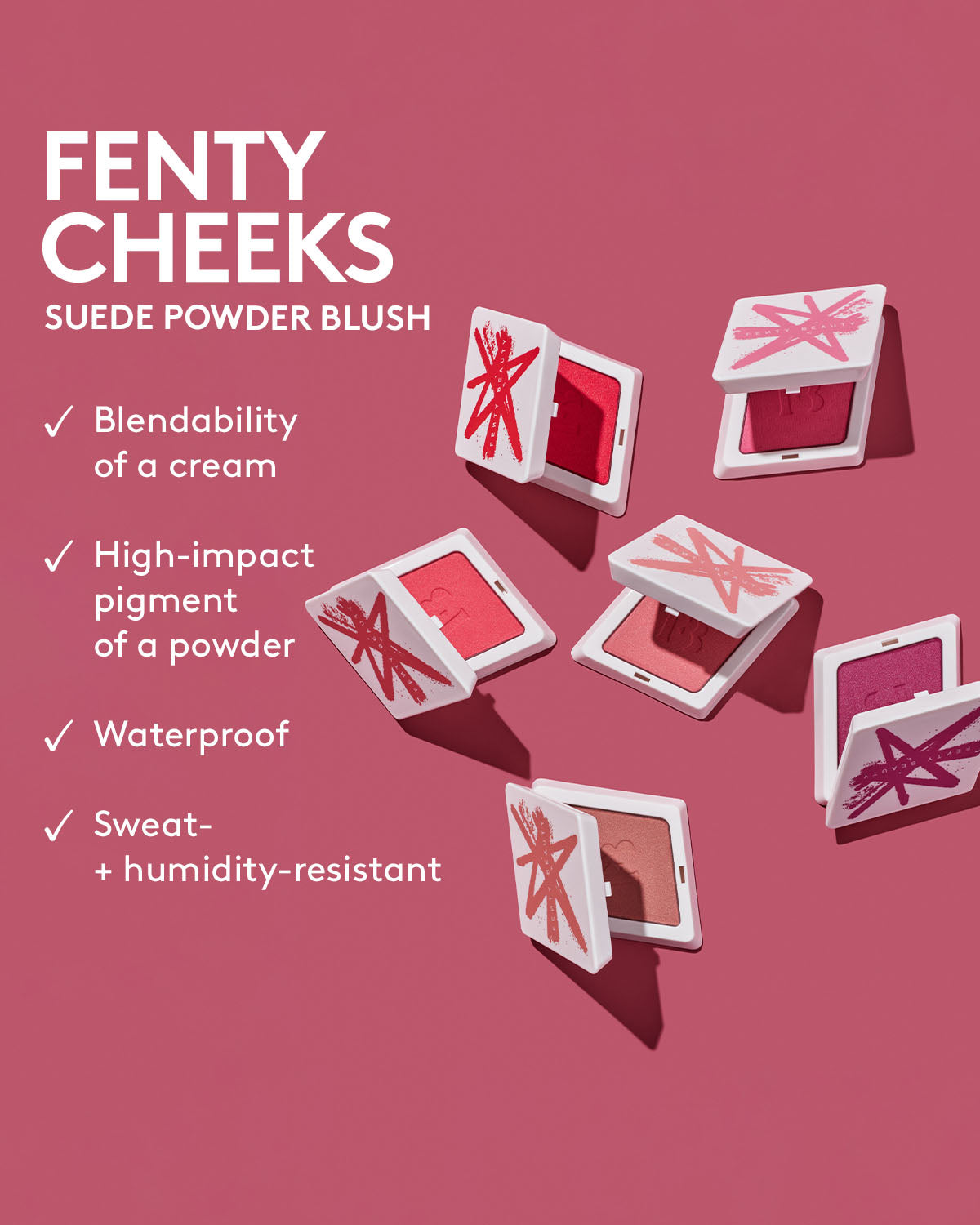 Fenty Cheeks Suede Powder Blush — Riri