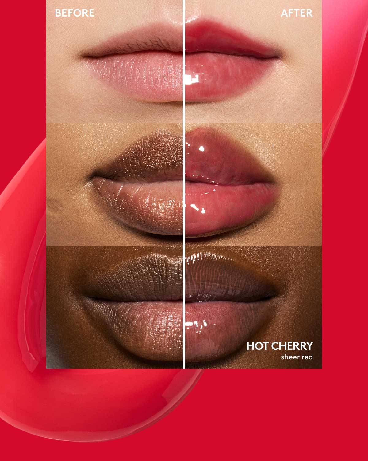 Gloss Bomb Heat Universal Lip Luminizer + Plumper — Hot Cherry