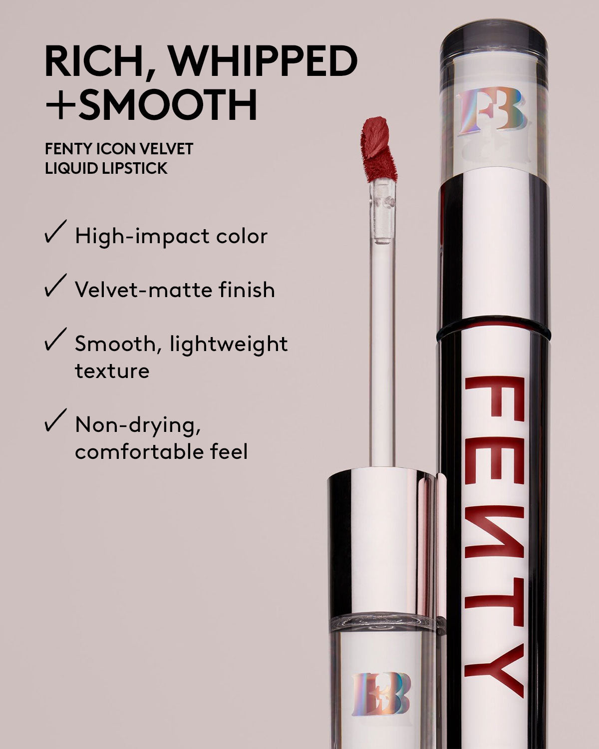 Fenty Icon Velvet Liquid Lipstick — Smurf'Melon